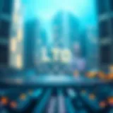 Visual representation of LTO blockchain technology
