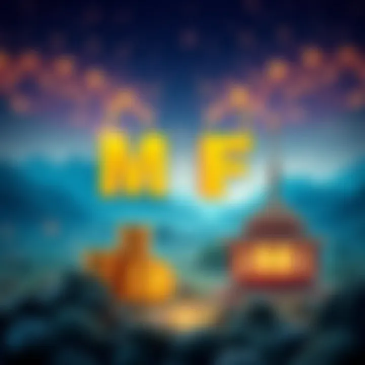 Comparative illustration of MMF and traditional financial systems