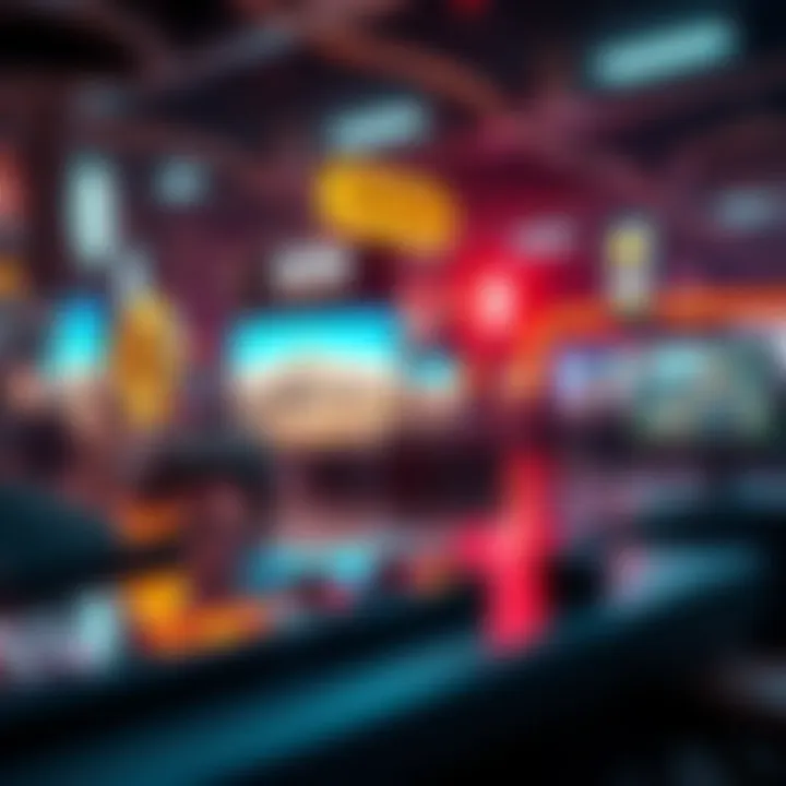 Diverse Platforms for Mobile Gaming Revenue Diverse mobile game platforms showcasing earning potential