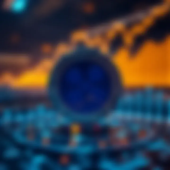 Graph showing the regulatory framework of cryptocurrencies