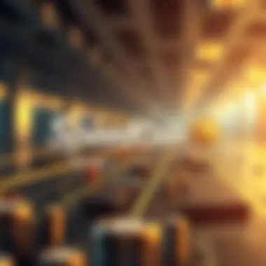 Diagram showcasing the technology behind SpeedCoin