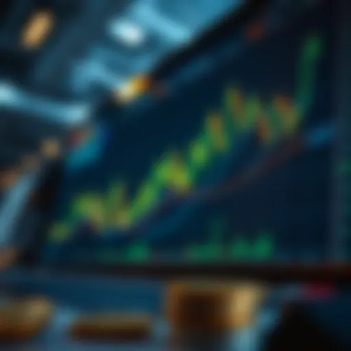 Analyzing Market Trends Graph illustrating market trends in cryptocurrency