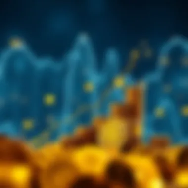 Cryptocurrency Growth Overview Symbolic representation of cryptocurrency growth