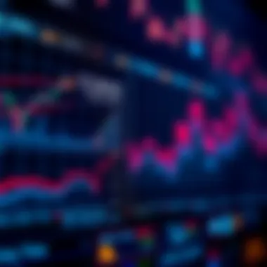 Cryptocurrency Market Trends Graph Graph showing cryptocurrency market trends