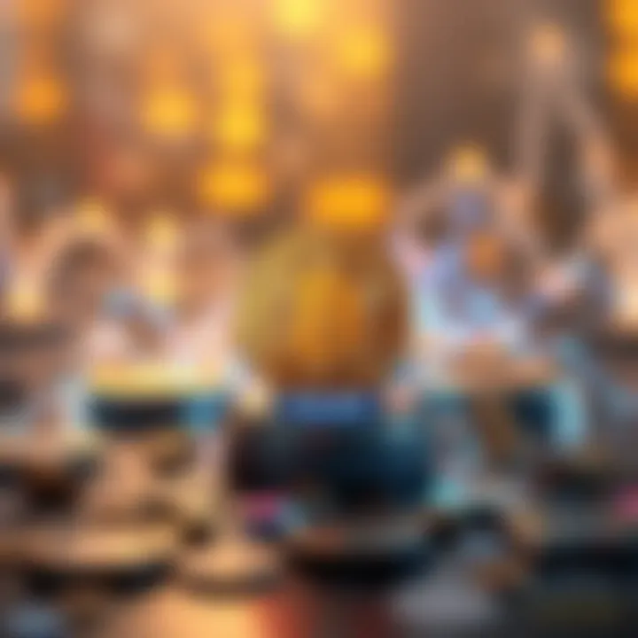 Visual Representation of Cryptocurrency Utility Visual representation of cryptocurrency utility