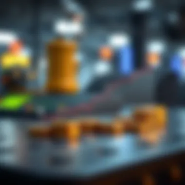 Stablecoin Mining and Market Volatility Chart displaying the relationship between stablecoin mining and market volatility