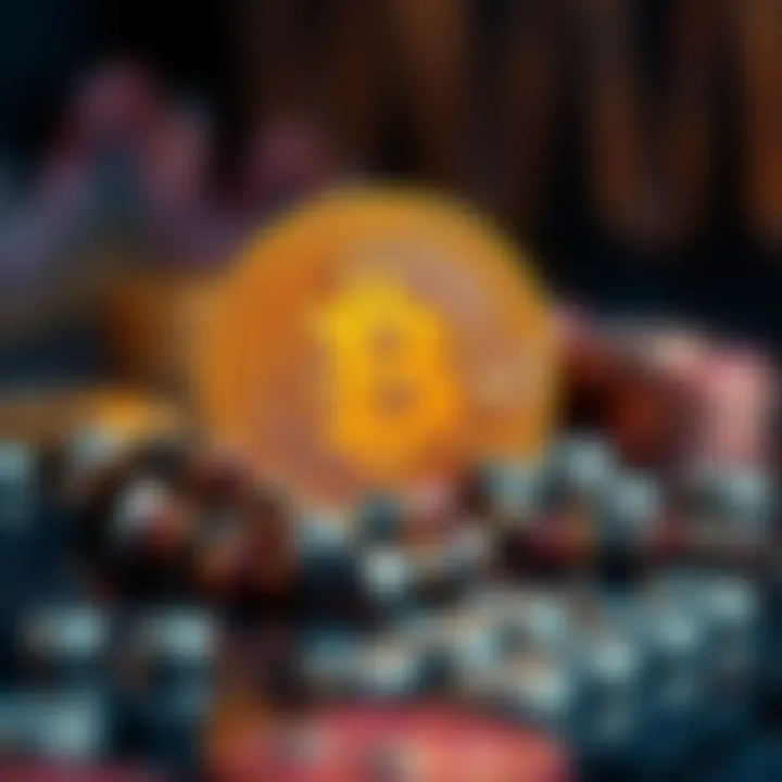 An abstract representation of investment strategies in crypto