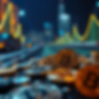 Staking in Cryptocurrency Conceptual illustration of staking in cryptocurrency