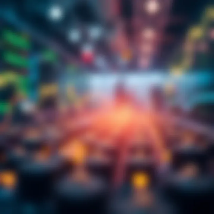 Visual representation of stock liquidity and volatility