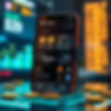 Innovative Features of Digital Wallets Digital wallet interface showcasing various features