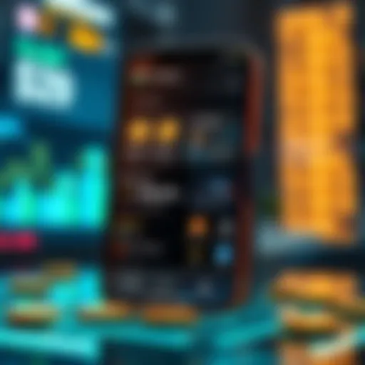 Innovative Features of Digital Wallets Digital wallet interface showcasing various features