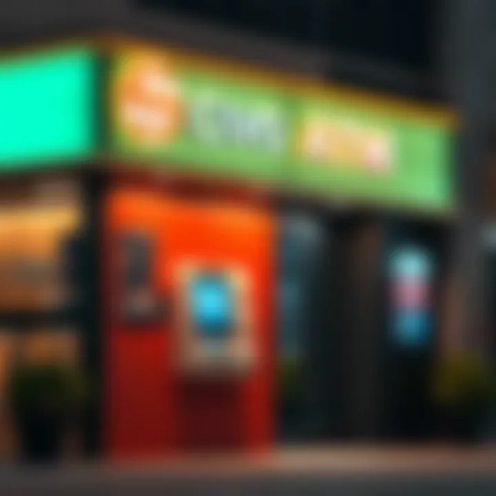 Exterior View of a Chivo Wallet ATM Chivo Wallet ATM exterior view