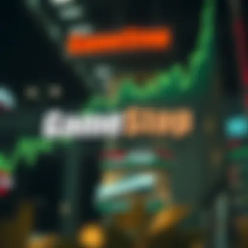 GameStop Stock Surge A visual representation of GameStop stock surge