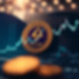 Graph illustrating Helium Coin price trends over time