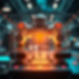 Visual representation of a buy bot architecture