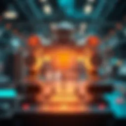 Visual representation of a buy bot architecture