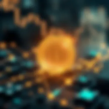 Blockchain Technology Overview Visual representation of blockchain technology