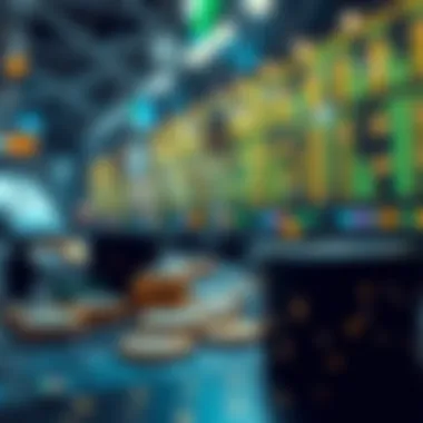 Visual representation of emerging technologies impacting cryptocurrencies