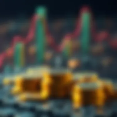 Conceptual representation of risk management in cryptocurrency investments