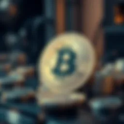 Conceptual representation of digital currency