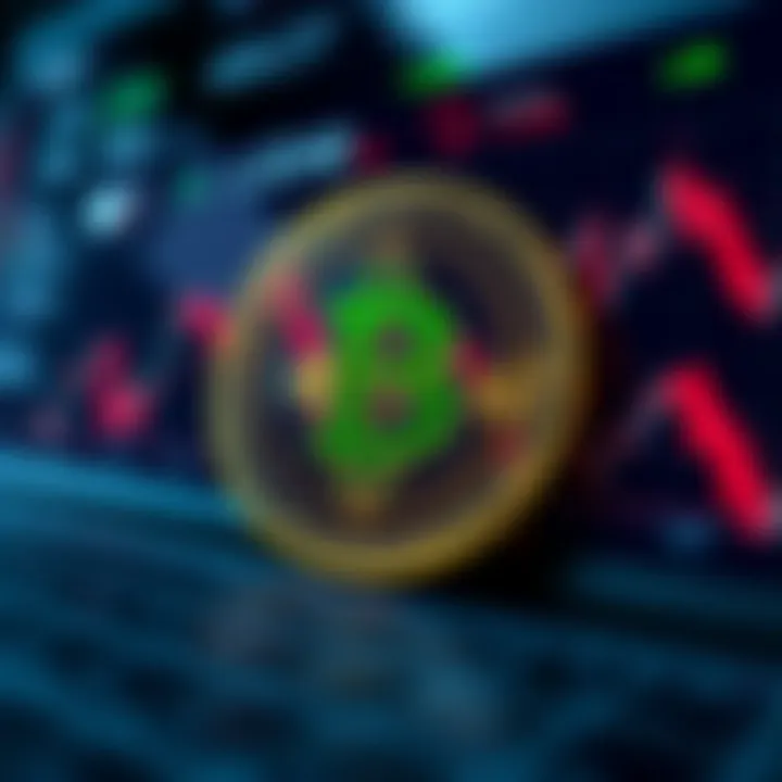 Cryptocurrency Market Analysis Illustration of cryptocurrency market analysis