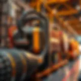 Cutting-edge Equipment Enhancing Mining Efficiency Advanced mining machinery in action