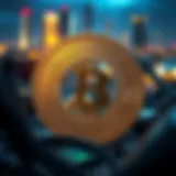 Circles representing cryptocurrency ecosystem