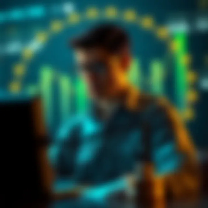 Behavior of Cryptocurrency Investors Infographic detailing investor behavior in cryptocurrency markets