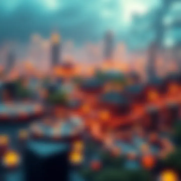 Decentralized Finance Ecosystem Conceptual image representing decentralized finance ecosystems