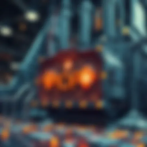 Architecture of MOF Coin Exchange An intricate visual representation of the MOF coin exchange architecture highlighting its components.