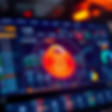 Data security features showcased in a cryptocurrency tracking app dashboard