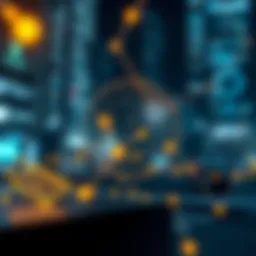 Symbolic representation of blockchain technology