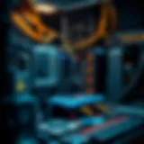 CPU mining setup with multiple components