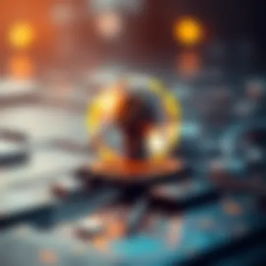 Applications of Quantum Computing Infographic showcasing the applications of quantum computing in various industries