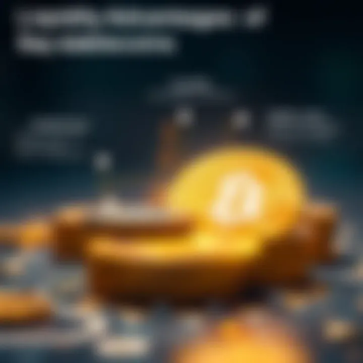 Liquidity Advantages of Stablecoins Graphical depiction of liquidity advantages offered by stablecoins