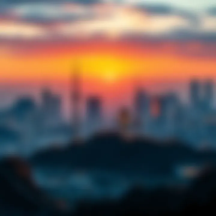 Crypto Landscape Overview An abstract representation of the crypto landscape