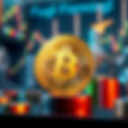 Symbolic representation of cryptocurrency registration bonuses