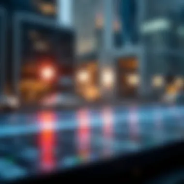 Visual representation of regulatory challenges in finance