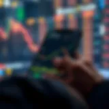 Robinhood app interface showcasing cryptocurrency trading