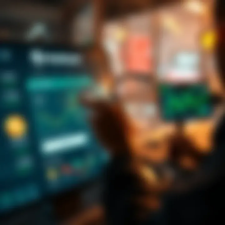 User navigating through cryptocurrency purchase options on Robinhood