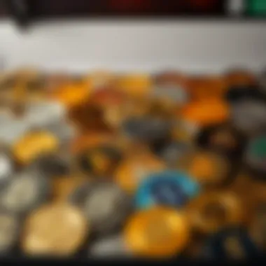 A diverse range of cryptocurrencies available on Robinhood