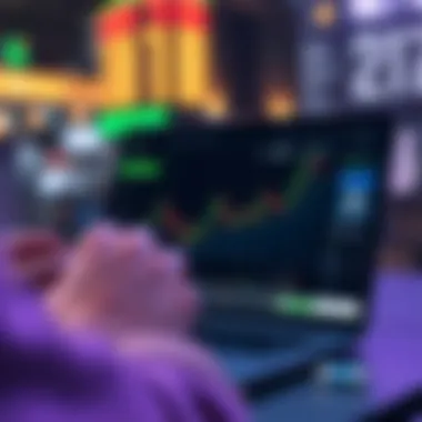 Innovative Features in Crypto Trading User interface of Robinhood showcasing new crypto features