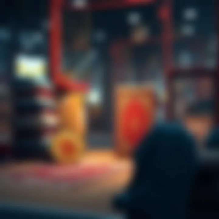 Understanding Rug Exchanges Illustration showcasing the concept of rug exchanges in cryptocurrency