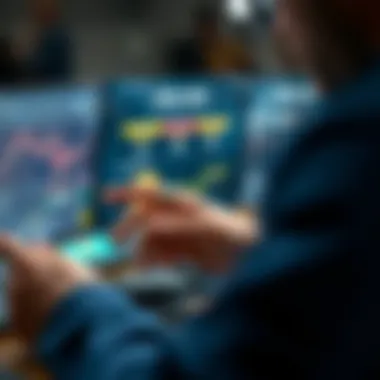 Exploring Hardware Wallet Usability A user exploring different hardware wallet options on a digital device.