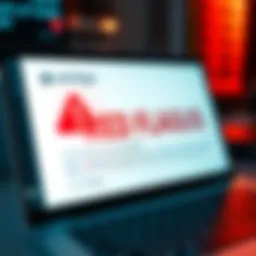 A close-up of a suspicious email with red flags highlighted