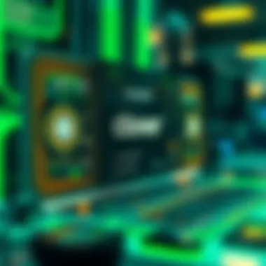 Technological Innovations of Clover Financial Technology interface demonstrating Clover's features