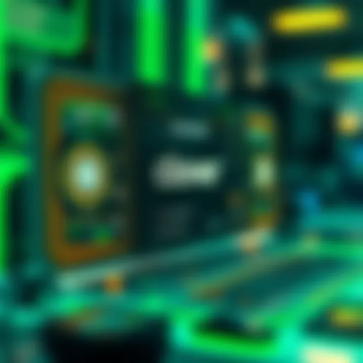 Technological Innovations of Clover Financial Technology interface demonstrating Clover's features