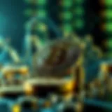 Conceptual illustration of digital currency dynamics