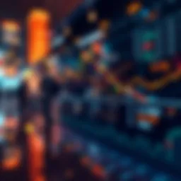 Visual representation of a IPO timeline