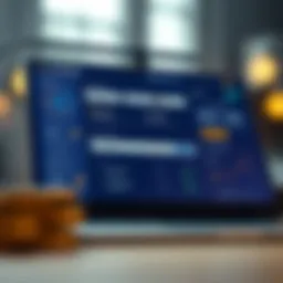 Interface of Coinbase illustrating account features